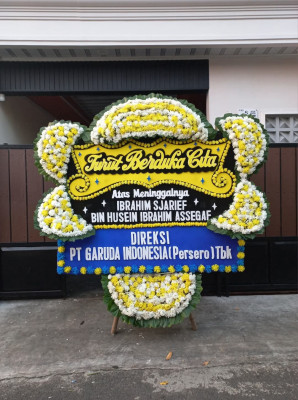 Papan Bunga Duka di Mijen